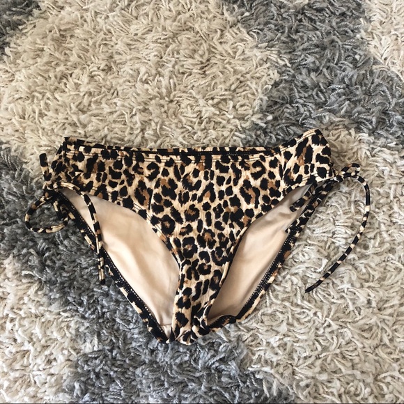 leopard print swimsuit bottoms